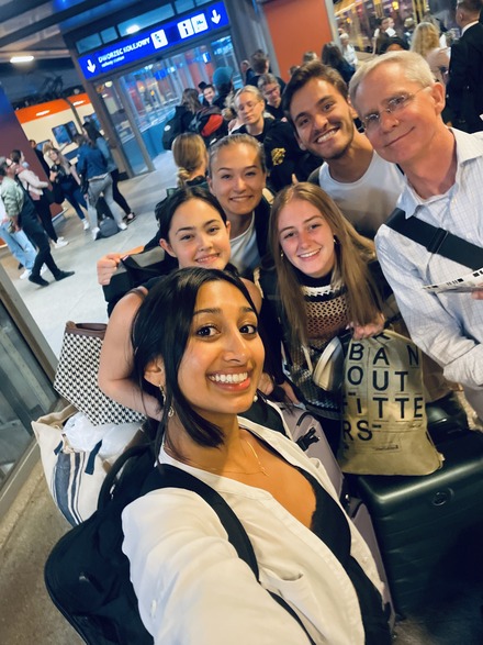 Taylor Herman during her study abroad experience in the summer of 2023. (Photo courtesy of Taylor Herman)