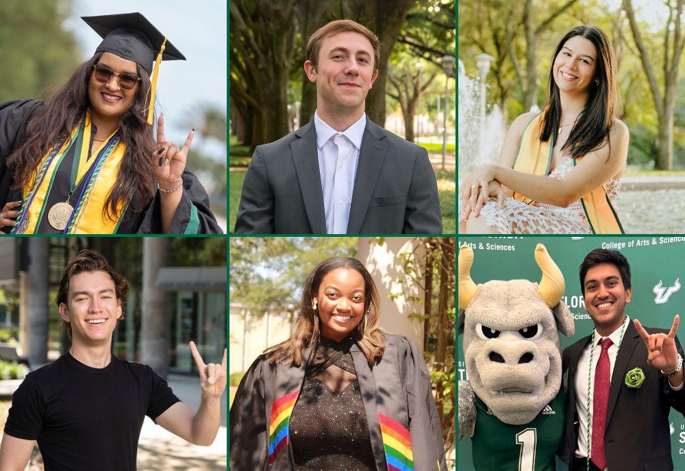 Collage of 6 CAS graduates
