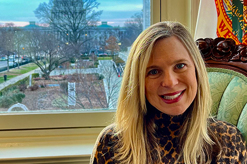 Tiffany Chenneville started her executive fellowship in Washington D.C. on September 1, 2024.