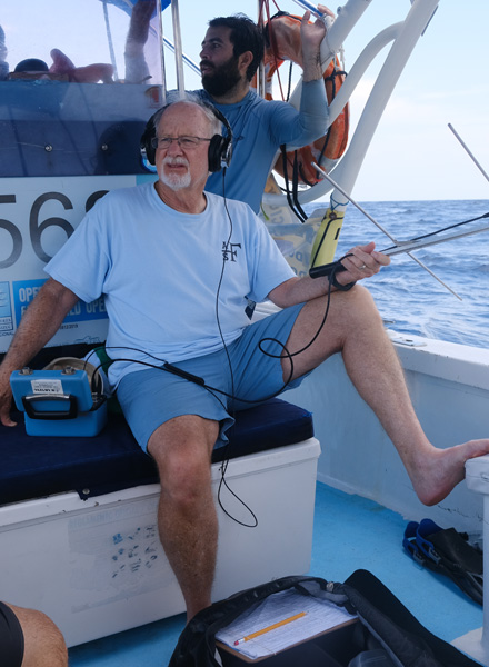 Curt Griffin, a Professor at the University of Massachusetts Amherst and Lucas Griffin's father. (Photo by Jessica Bujouves)