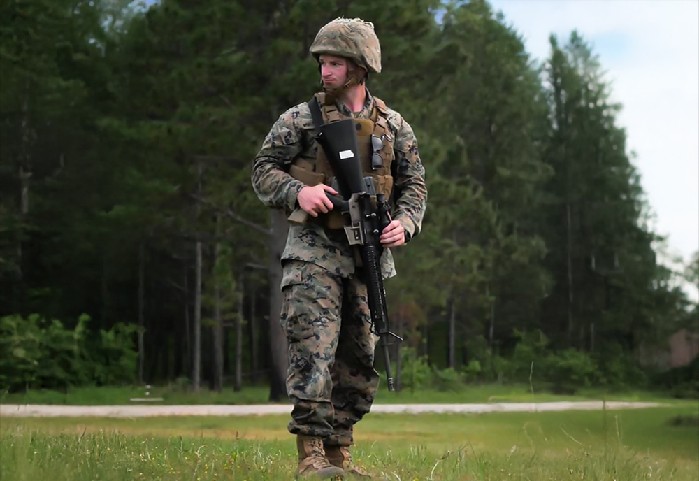 Vermillion served as a communications chief in the 2nd Battalion, 14th Marine Regiment. (Photo courtesy of William Vermillion)