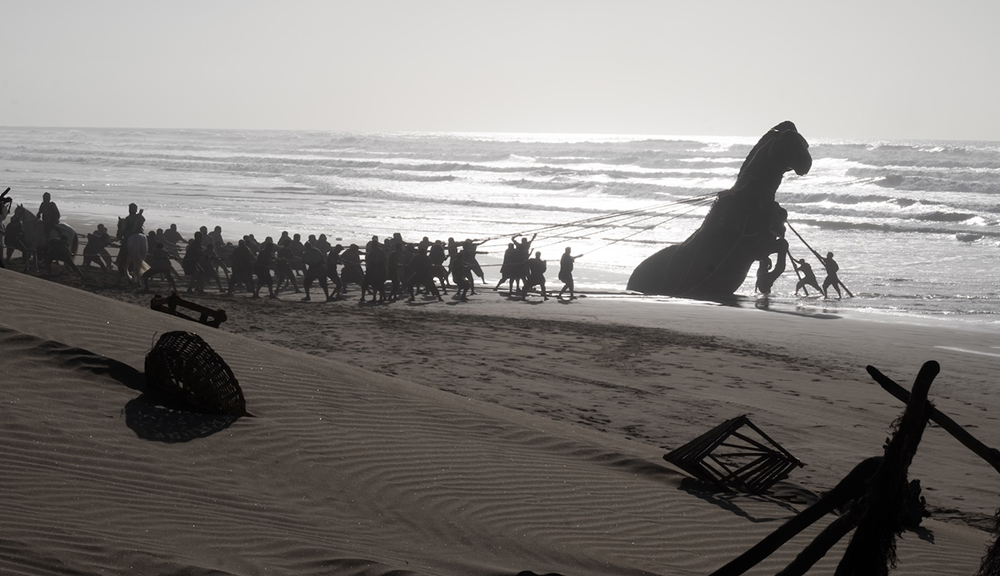 "The Odyssey," written, produced and directed by Christopher Nolan