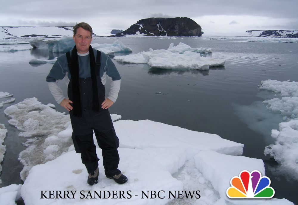 NBC News correspondent Kerry Sanders reports from the North Pole