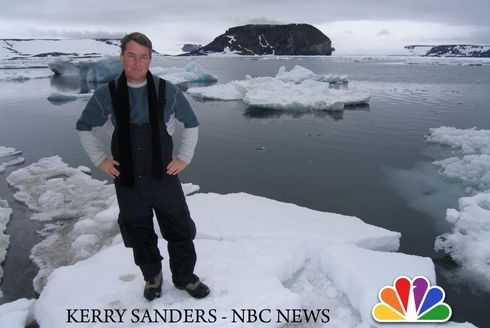 NBC News correspondent Kerry Sanders reports from the North Pole
