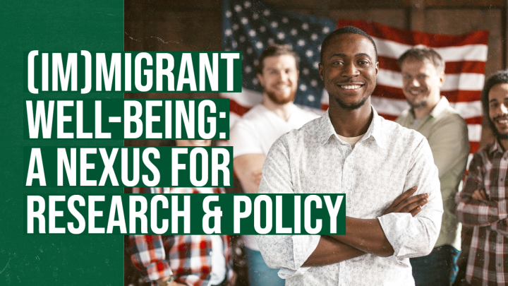 (Im)Migrant Well-Being: A Nexus for Research & Policy - Smiling Black man standing in front of other people