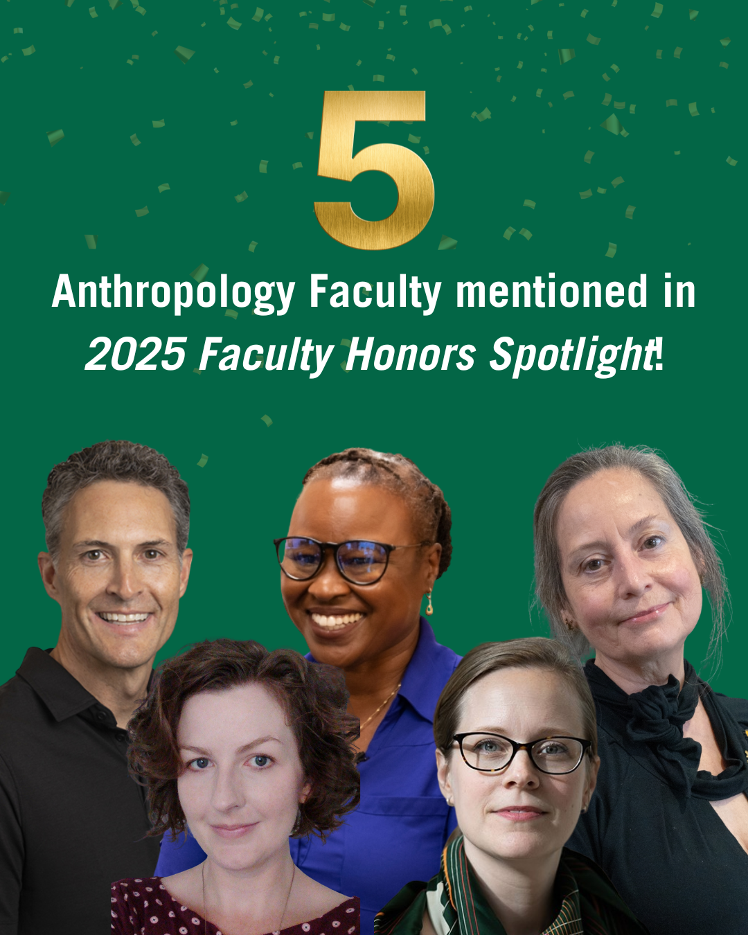 Anthropology Faculty Honors Spotlight