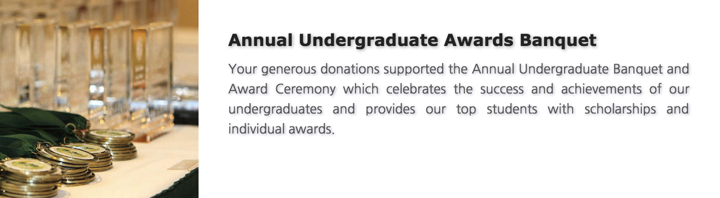 Undergraduate Awards Banquet