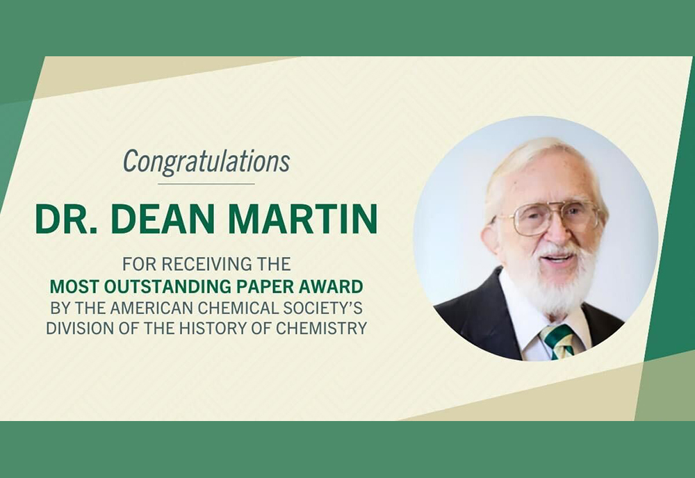 Dr. Dean Martin news banner