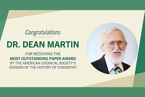 Dr. Dean Martin news banner