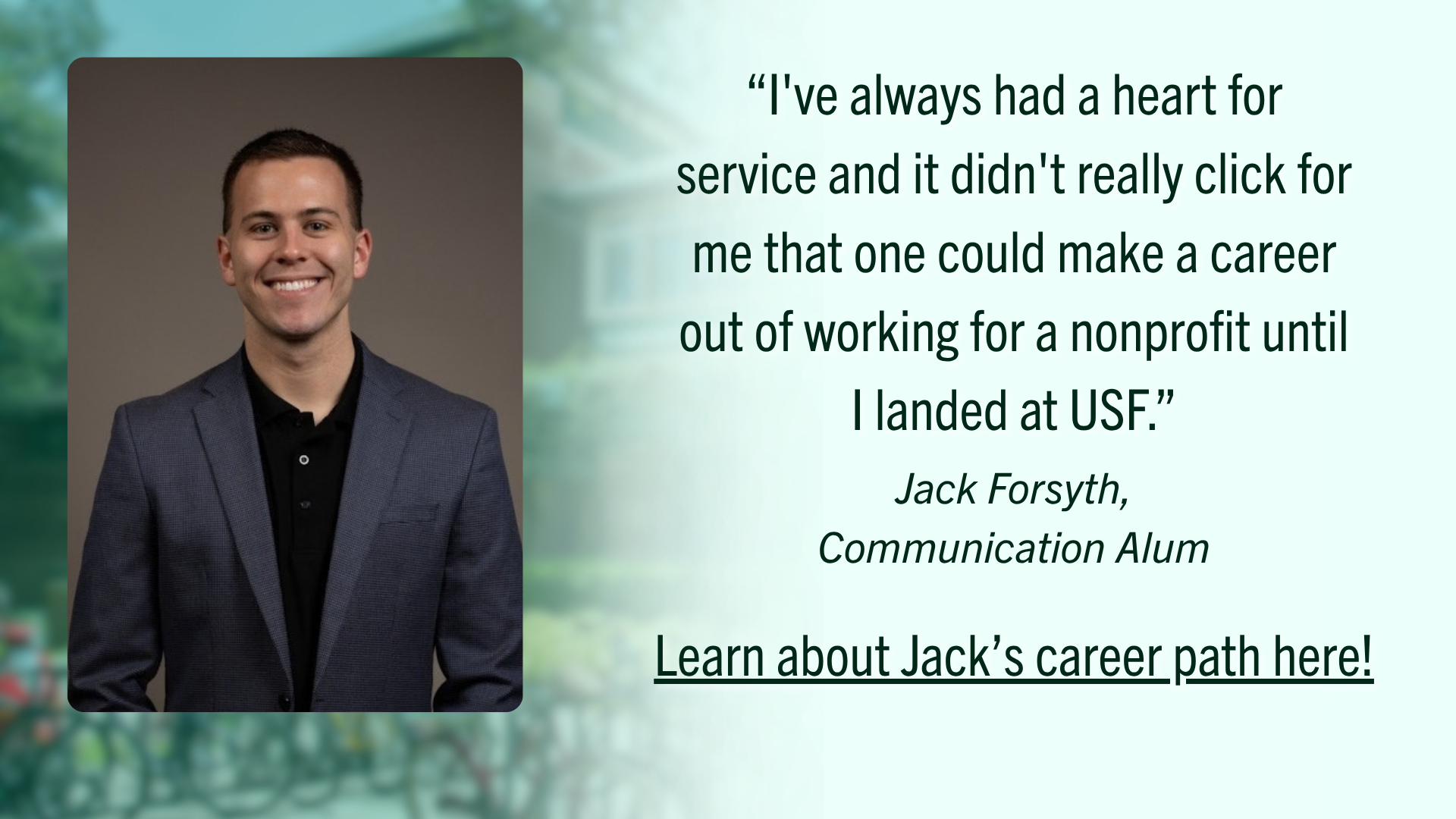 Undergraduate Alumni Spotlight