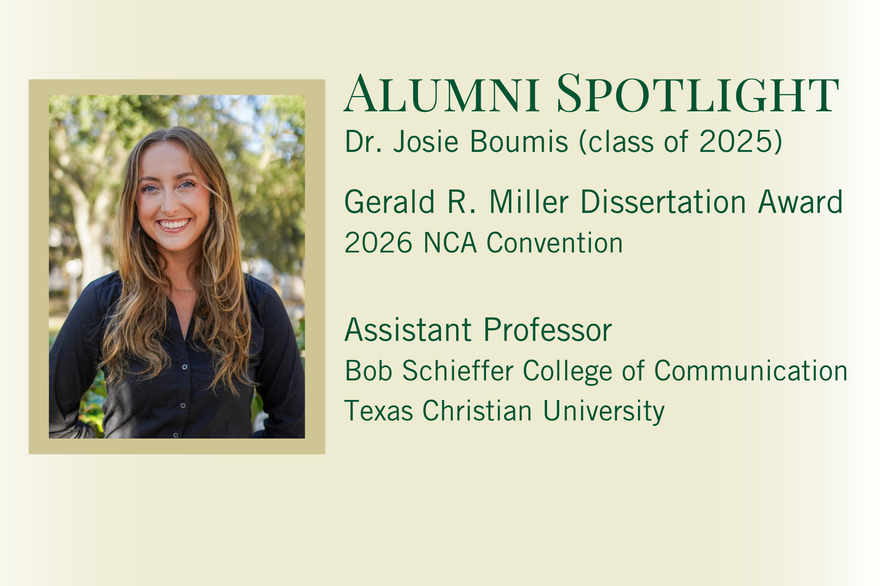 Dr. Josie Boumis