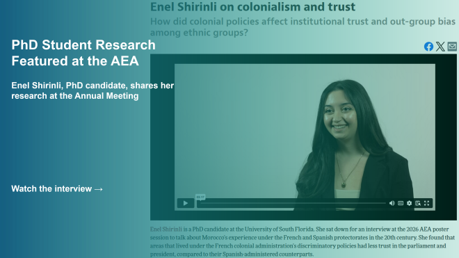 PhD Student Research at AEA