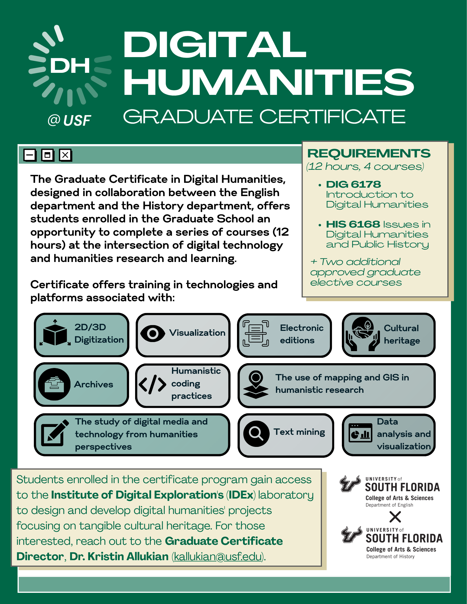 digital humanities certificate