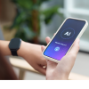 person holding a phone