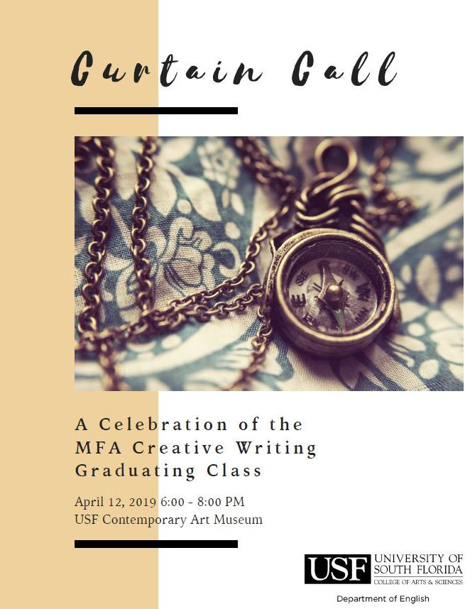 Flyer for Curtain Call 2019