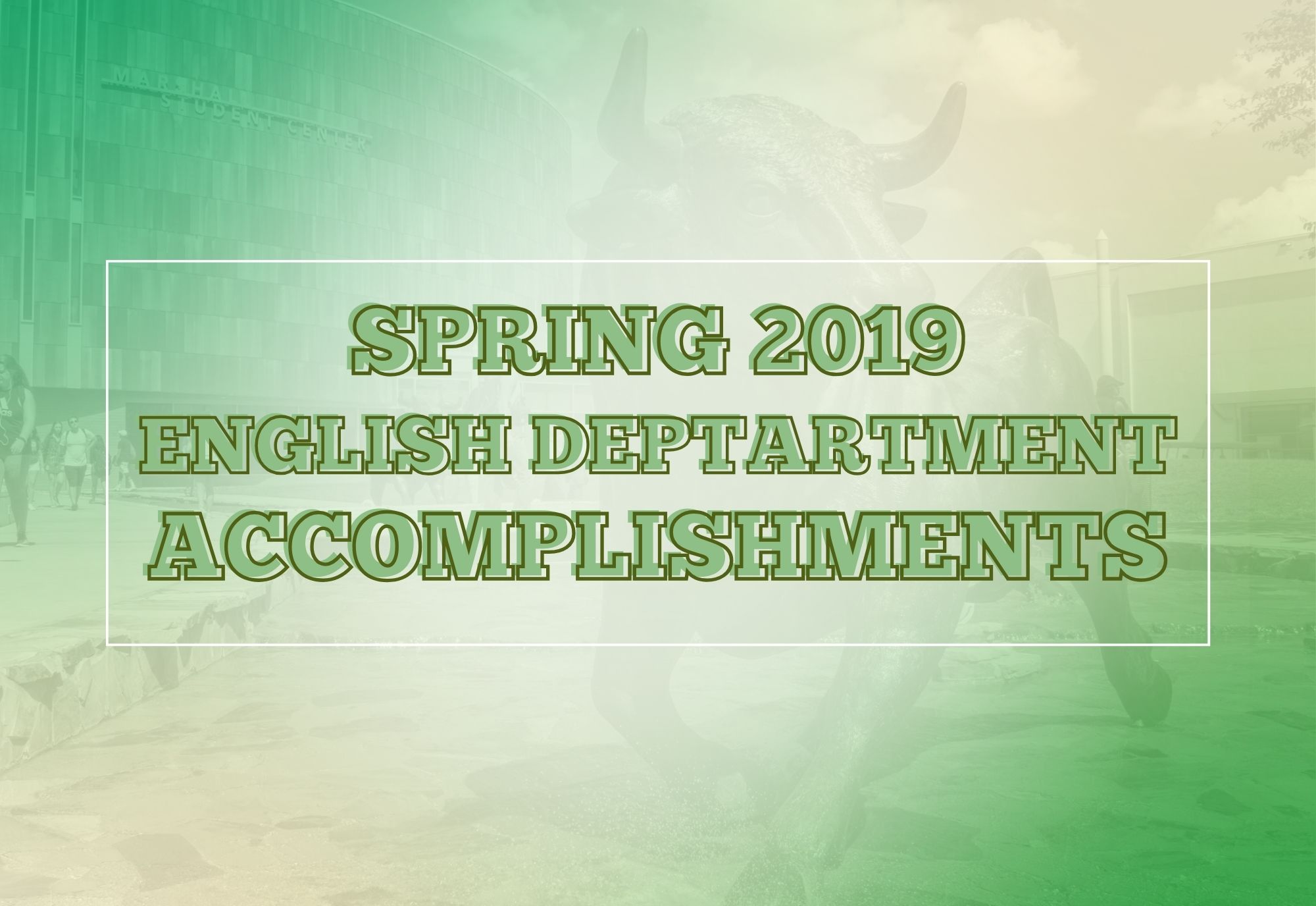 Spring 2019 English Department Accomplishments