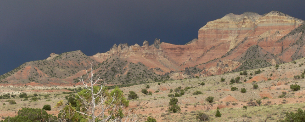 photo of a mountain landscape