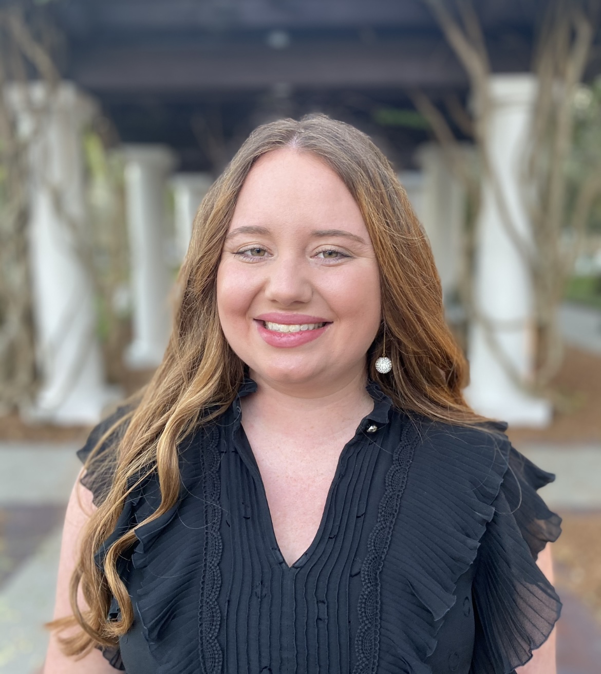 photo of grad student smiling