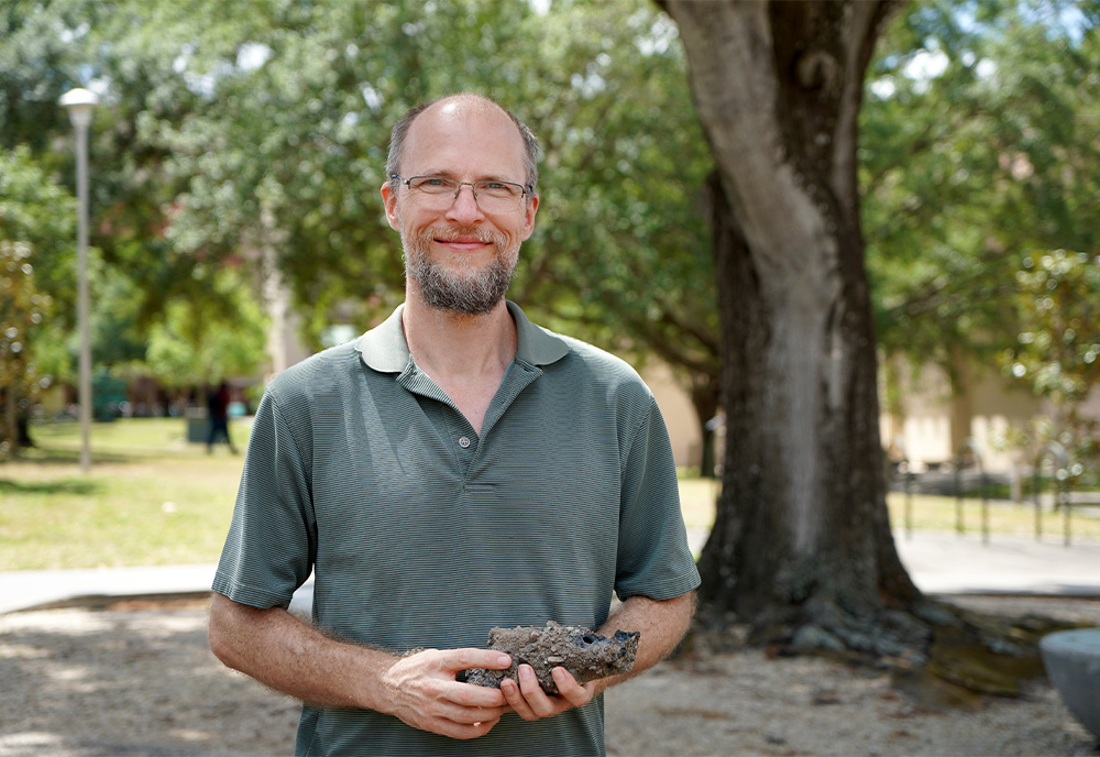 Geoscientist Matthew Pasek