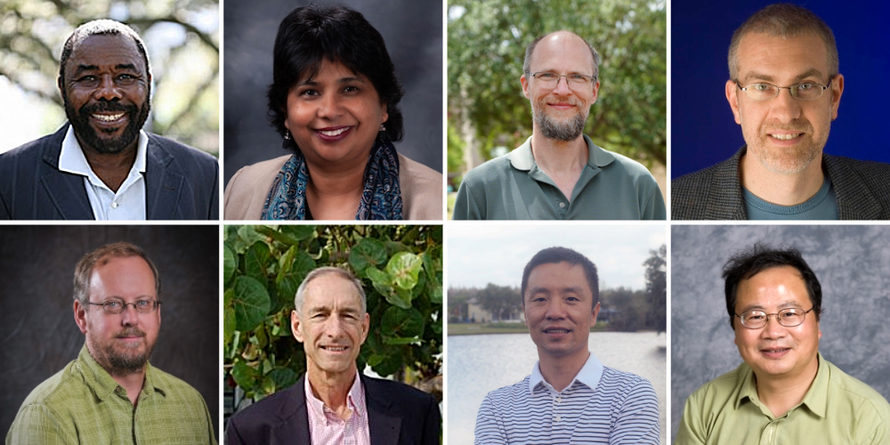 Eight geosciences faculty