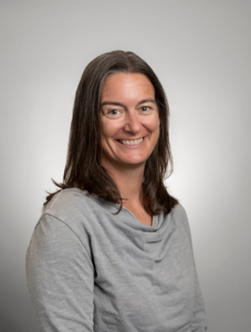 woman smiling for headshot