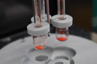 Test Tube with research fluids