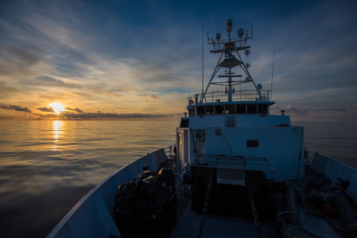 research boat