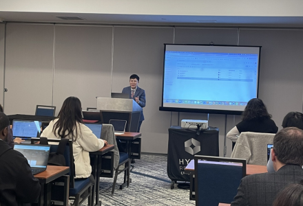Dr. Ly Dinh Presenting
