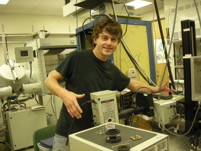 Student in Lab