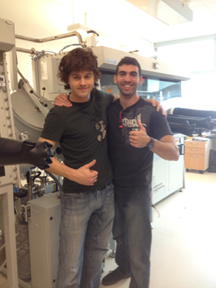 Students in lab