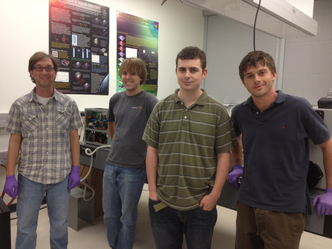 Students in lab