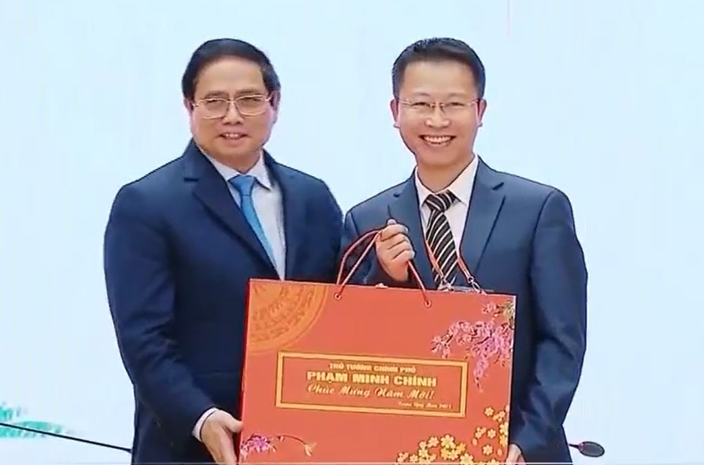 Dr. Phan and Vietnam Prime Minister