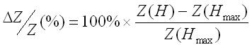 Giant magnetoimpedance equation
