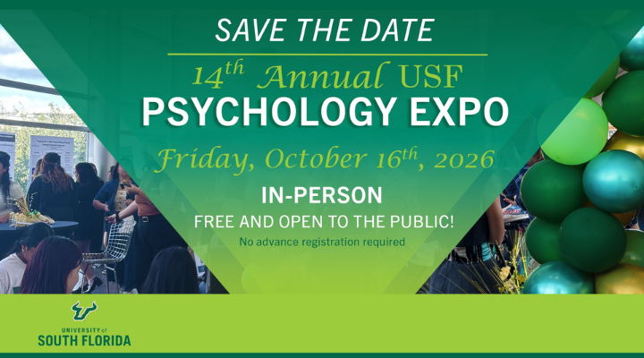 Save the Date Flyer for 2026 Psychology Expo