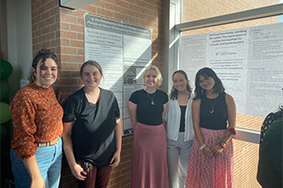 Four poster presenters