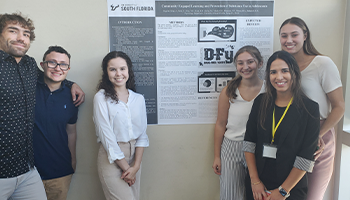 Student poster presenters