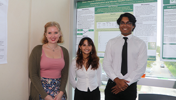 Student poster presenters
