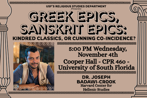 Greek Epics, Sanskrit Epics: Kindred Classics, or Cunning Co-incidence? Poster