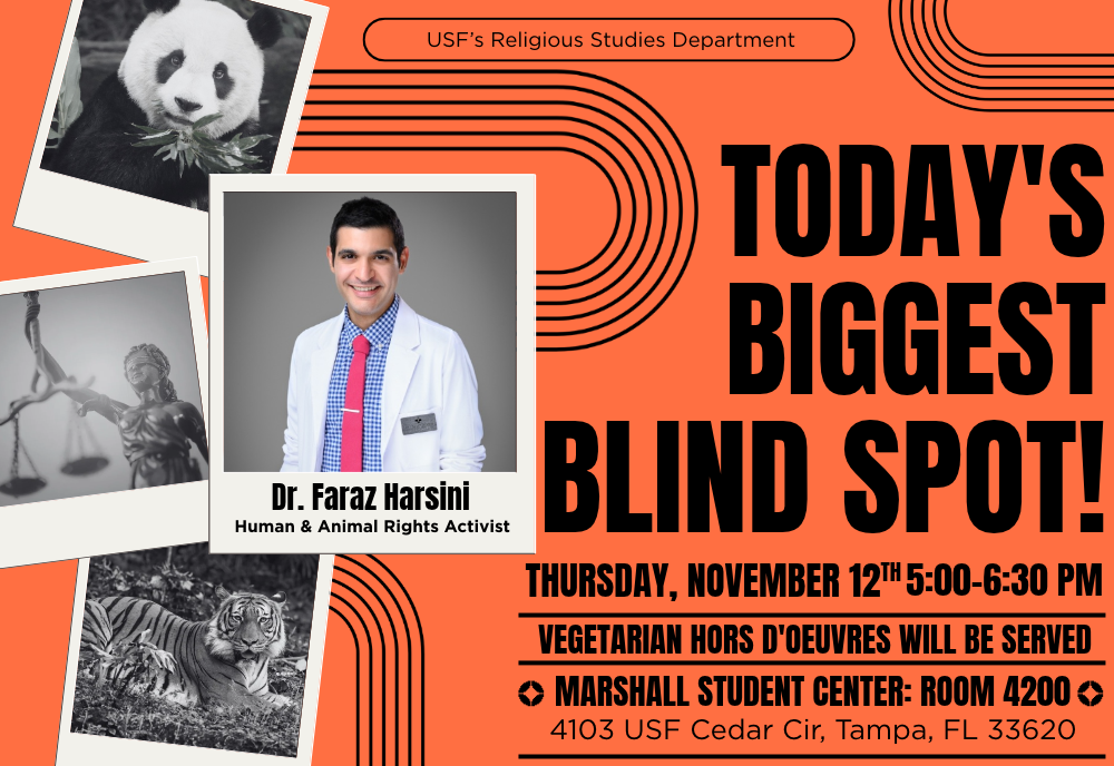 "Today's Biggest Blind Spot" Lecture Poster