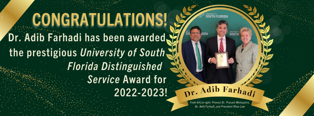 Congrats to Dr. Farhadi!