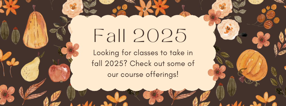 Fall Course Flyers