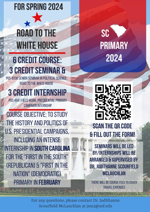 Road to the White House 2024 Flyer