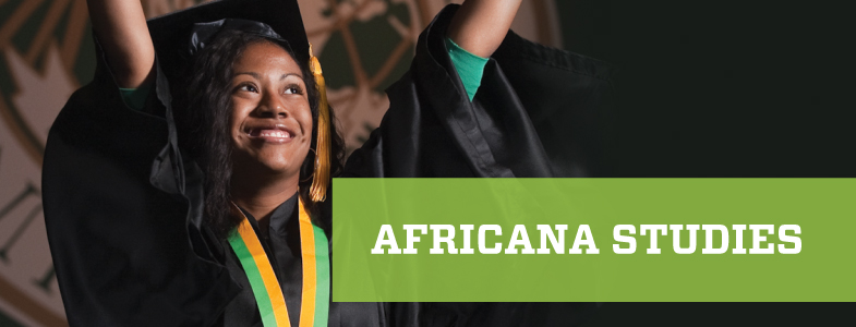 SIGS Africana Studies Image, Student at Commencement