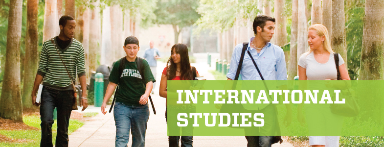 SIGS International Studies Picture, Students walking on Tampa Campus
