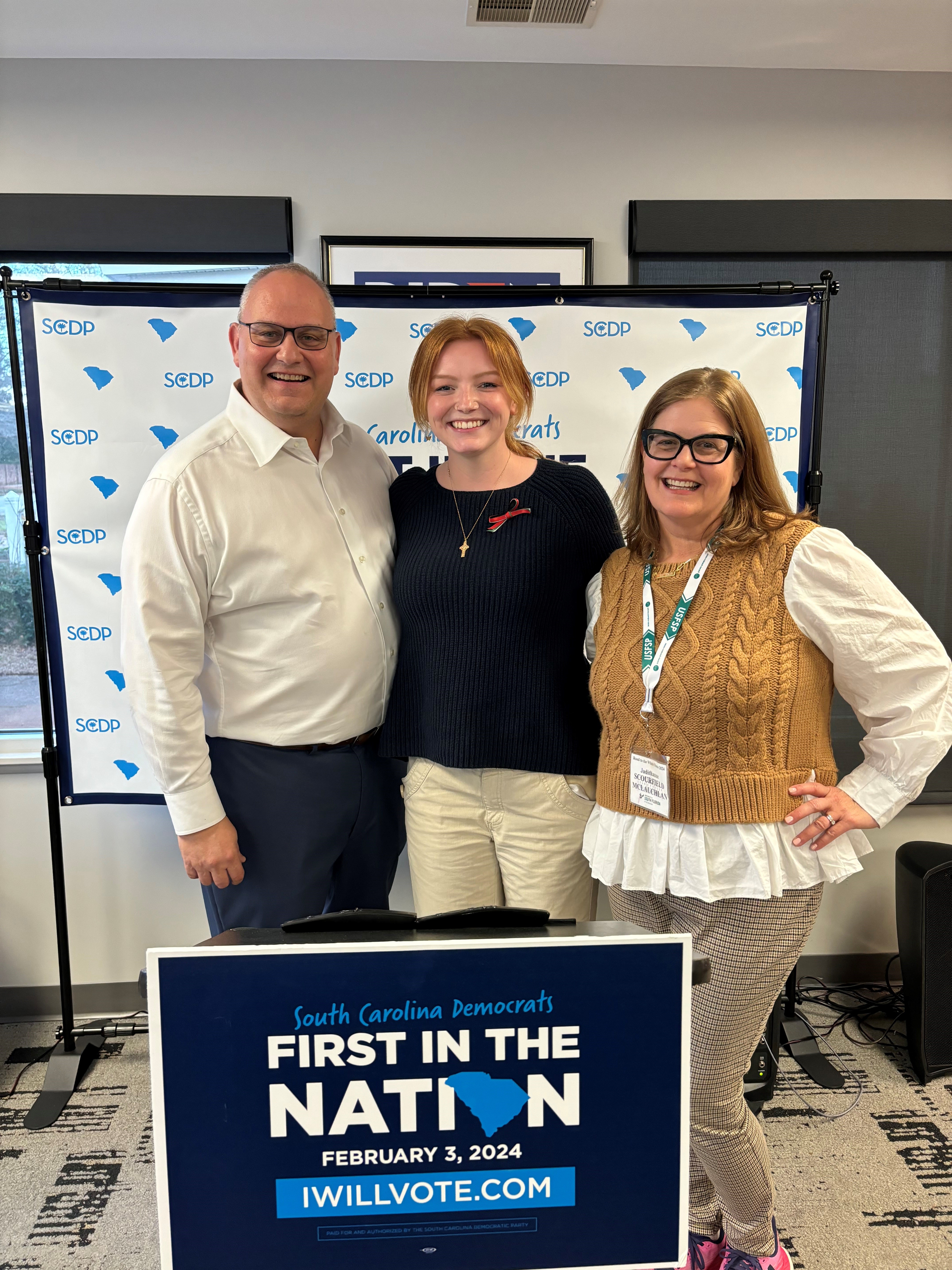 Laura Shaw with Jay Parmley and Judithanne McLauchlan