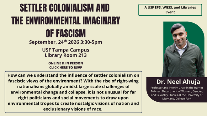 Settler Colonialism and the Environmental Imaginary of Fascism Event