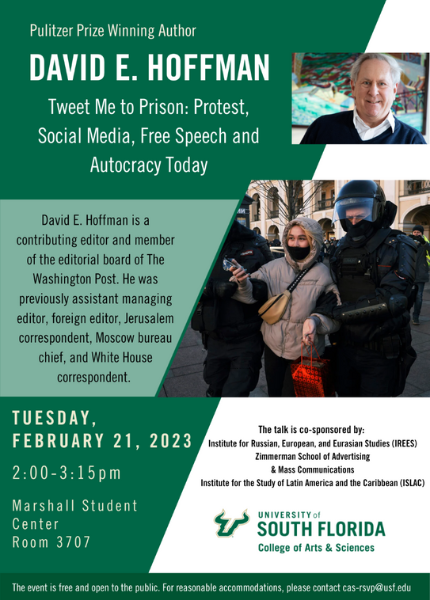 David E Hoffman event