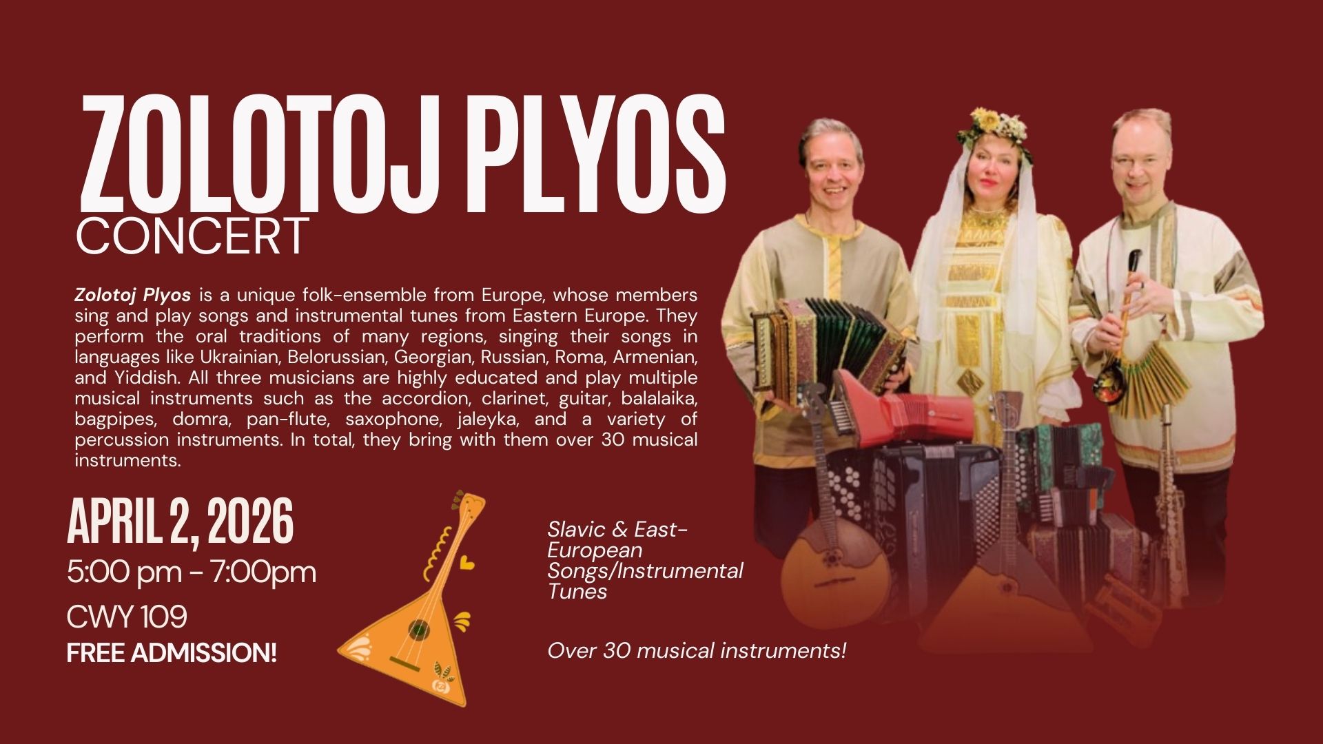 Zolotoj Plyos Concert