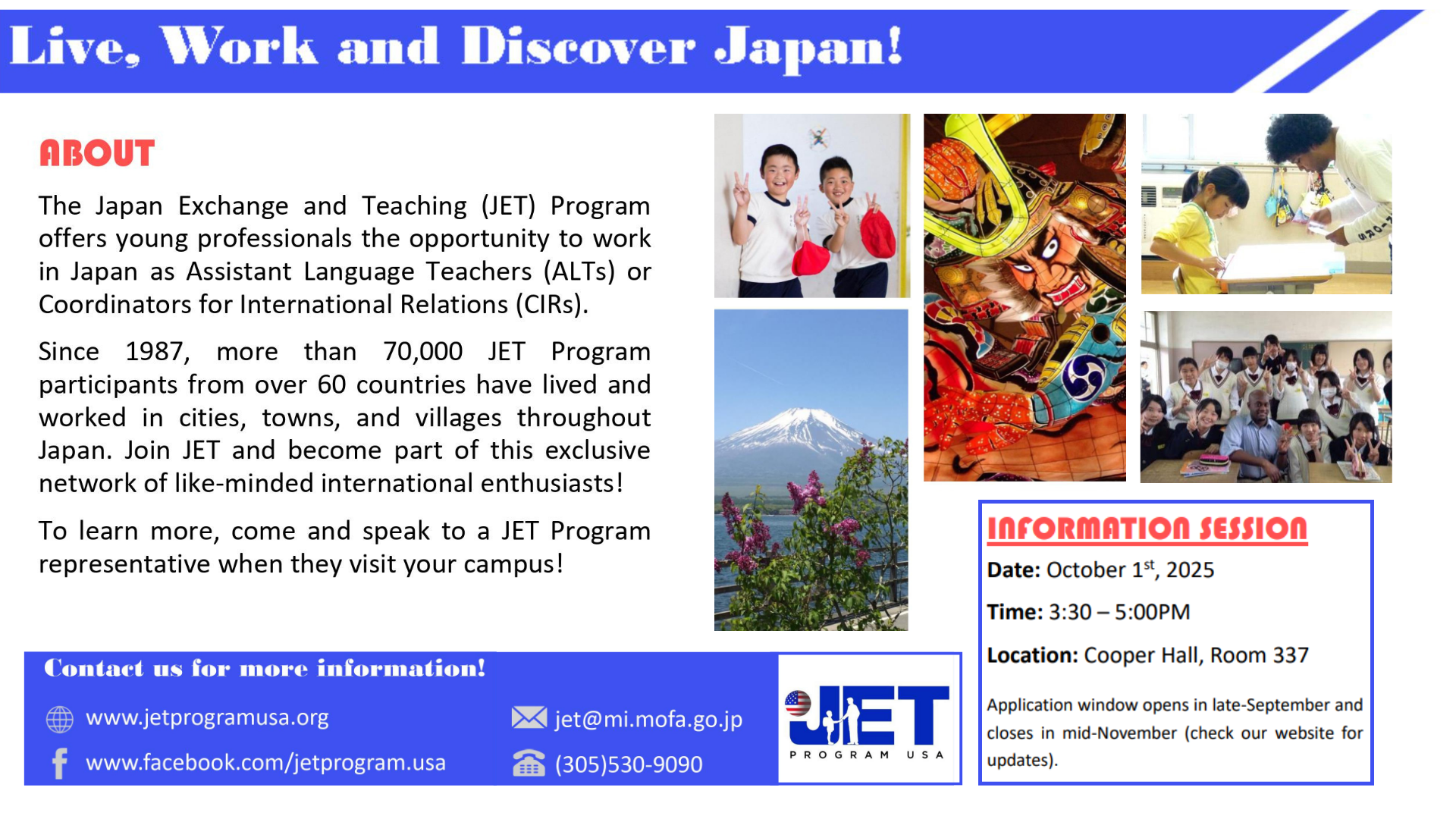 JET Program Flyer