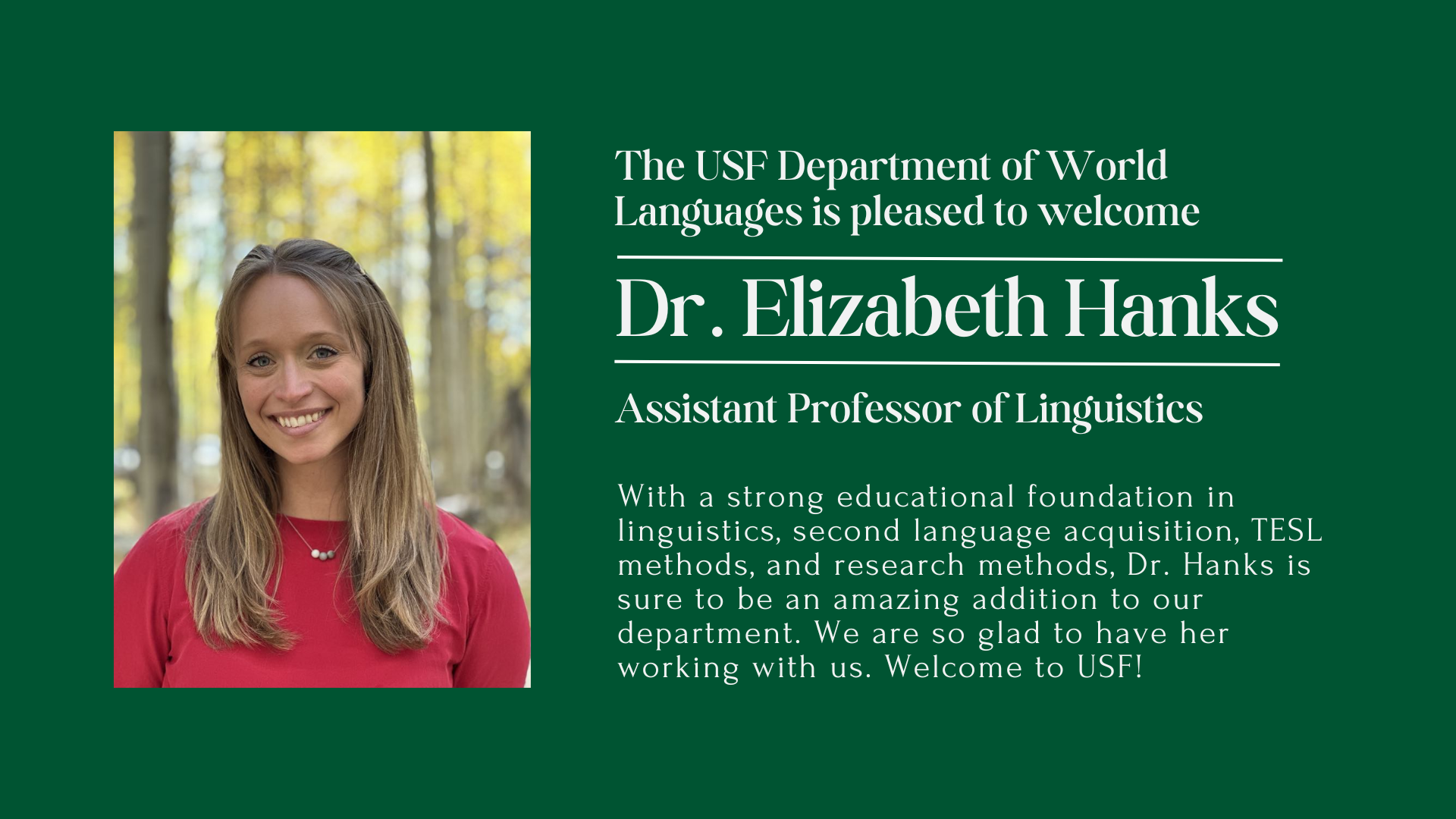 New Faculty